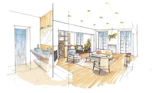 Aménagement de la pièce de vie